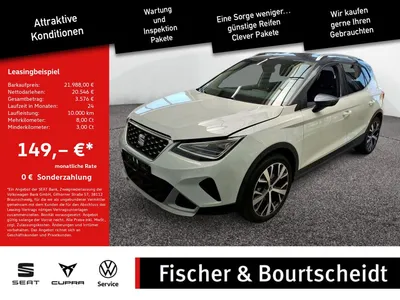 Seat Seat Arona 1.0 TSI Xperience SHZ NAVI ACC FACEL. LED im Leasing von Null-Leasing
