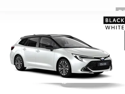 Toyota Toyota Corolla TS Hybrid 1,8 l, 140 PS*Sondermodell BLACK & WHITE* inkl.WKR im Auto Abo von LeasingMarkt.de