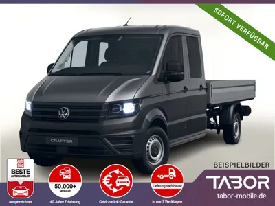 VW Volkswagen Volkswagen Crafter Pritsche DoKa 35 AT8 L4 Temp AppC 2xPDC im Leasing von 9Drive