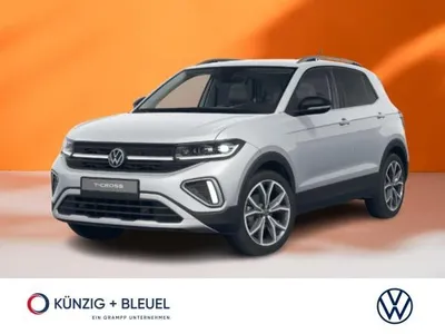 VW Volkswagen T-Cross Style 1,0 l TSI (116 PS)7-Gang DSG ⚡️Vorlauf Oktober 25⚡️ Ganzjahresreifen & Rückfahrkamera & Navi im Auto Abo von LeasingMarkt.de