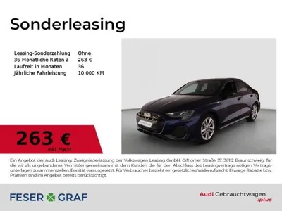 Audi Audi A3 Lim. 35 TFSI S line Ext. AHK LED Navi Sitzh. im Auto Abo von LeasingTime
