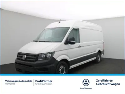 VW Volkswagen Crafter Kasten 35 TDI MR Rear View Klima PDC im Auto Abo von LeasingMarkt.de