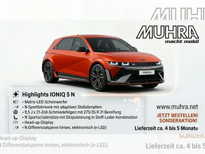 Hyundai Hyundai IONIQ 5 N MY27 ❗BITTE ZUERST FAHRZEUGBESCHREIBUNG LESEN❗ im Leasing von LeasingMarkt.de