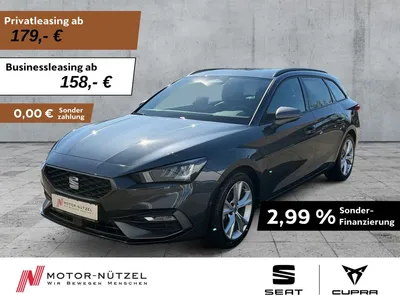 Seat Seat Leon ST 1.5 eTSI DSG FR-LINE LED+NAV+APP+ACC+SHZ im Leasing von Null-Leasing
