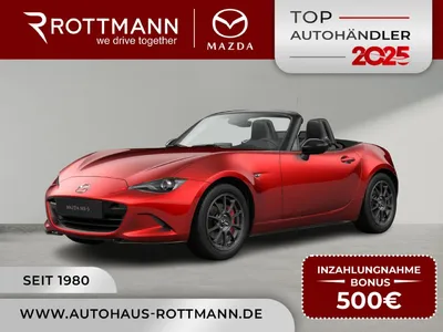 Mazda Mazda MX-5 2027 1.5 SKYACTIV-G 136ps HOMURA SoMo im Leasing von Null-Leasing