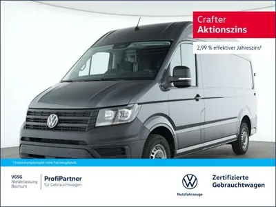 VW Volkswagen Crafter Kasten Mittel Kamera Navi GJR Klima ZV im Auto Abo von LeasingMarkt.de