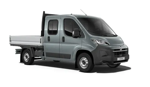 Opel Opel Movano Pritschenwagen Doppelkabine L3 3.5t verstÃ¤rkt Opel 2.2 BlueHDi 140 103 kW (140 PS) 6-Gang im Auto Abo von Faaren