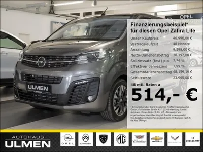 Opel Opel Zafira Life Tourer M 2.0 D Automatik 7-Sitzer sofort verfügbar im Auto Abo von LeasingMarkt.de