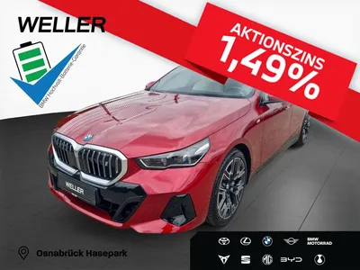 BMW BMW i5 40 To M SPORT DAPr Pano AHK B/W Leas 529,-oA im Leasing von Null-Leasing