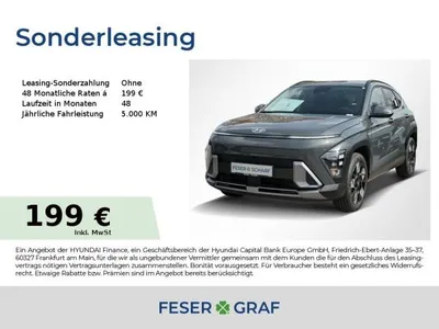 Hyundai Hyundai KONA Kona TREND HEV ASSIST-PAKET NAVI LED CAM SHZ LHZ im Auto Abo von LeasingMarkt.de