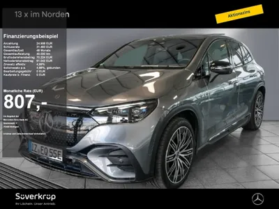 Mercedes MERCEDES-BENZ EQE 350 4MATIC SUV BURM AMG NIGHT PREMIUM DISTR im Auto Abo von Null-Leasing