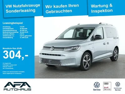 VW Volkswagen Caddy 1.5 eHybrid Energy DSG LED*Navi*AHK*RFK im Leasing von Null-Leasing