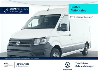 VW Volkswagen Crafter Kasten Mittel Vorb. AHK Sitzhzg. Klima ZV im Leasing von LeasingMarkt.de