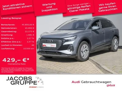 Audi Audi Q4 e-tron 45 advanced 0,25% *AHK*RFK*CarPlay*WSHZ* im Auto Abo von LeasingTime
