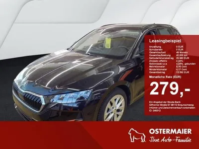Skoda Skoda Octavia Combi SELECTION 1.5eTSI e-TEC DSG LED.AHK.NAVI.KAMERA.KESSY.SHZG im Auto Abo von LeasingMarkt.de