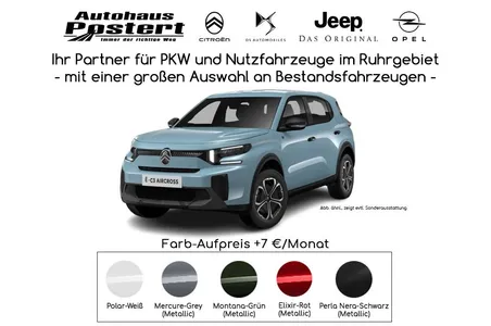 Citroen Citroen C3 aircross Hybrid 136 ë-DCS6 *super Gewerbedeal* im Auto Abo von LeasingTime