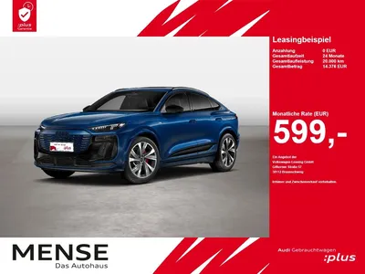 Audi Audi Q6 Sportback e-tron performance S-Line Edition o im Leasing von Null-Leasing