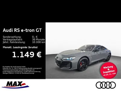 Audi Audi RS e-tron GT 570 kW *LASER+HUD+PANO+ALLRADLENK.* im Leasing von Null-Leasing