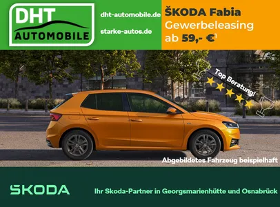 Skoda SKODA Fabia 1.0l MPI 59kW Essence im Auto Abo von Null-Leasing