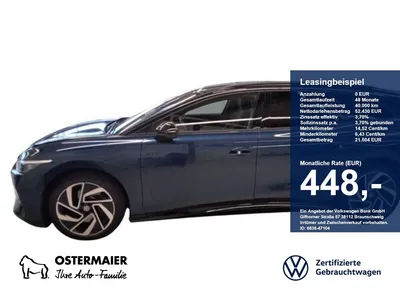 VW Volkswagen ID.7 Tourer GTX 340PS 4M NP.81T ACC.5J-G.WÄRMEPU im Leasing von Null-Leasing