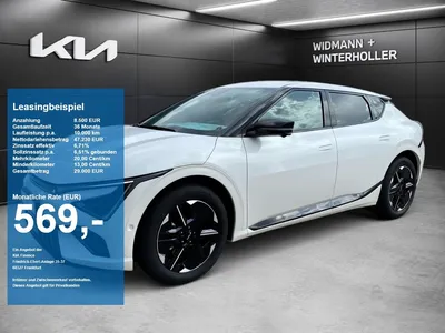 Kia Kia EV6 PE GTL 84 AWD WP ASS+ SD 2xKlima Bel.Sitz HU im Leasing von Null-Leasing