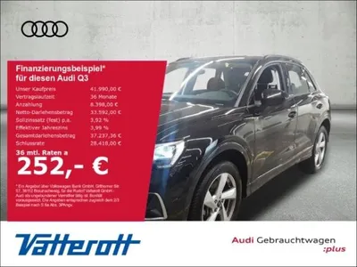 Audi Audi Q3 40 TDI quattro advanced AHK Navi ACC Kamera im Auto Abo von LeasingMarkt.de