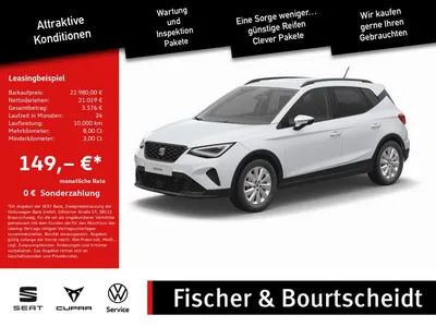 Seat Seat Arona 1.0 TSI Style KAMERA NAVI ACC FACEL. LED im Auto Abo von Null-Leasing