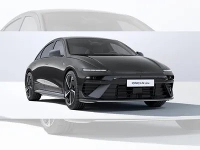 Hyundai Hyundai IONIQ 6 N Line ⭐Rate mit 3.000€ E-Förderung⭐ 🟢SOFORT VERFÜGBAR🟢4WD 84 kWh 800V Navi LED e im Auto Abo von LeasingTime