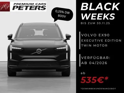 Volvo Volvo EX90 Twin Motor Plus Executive Edition / 800V + 0,25% - Versteuerung / Gewerbeleasing im Auto Abo von LeasingTime