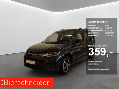 VW Volkswagen Caddy 1.5 e-Hybrid DSG Energy LED NAVI AHK 5-J-G im Leasing von Null-Leasing