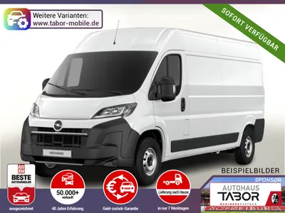 Opel Opel Movano 35 L3H2 Kam HFT270 VisibP PDC Temp 5"-DAB im Leasing von 9drive