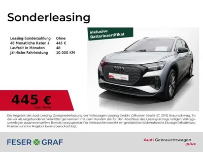 Audi Audi Q4 e-tron Q4 55 e-tron quattro MATRIX/NAVI/AHK im Auto Abo von LeasingMarkt.de