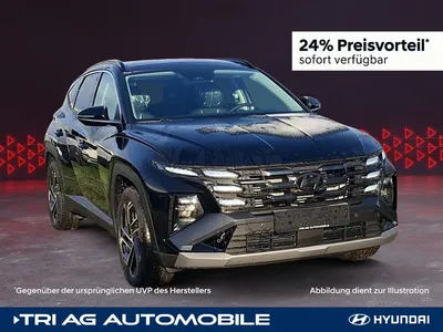 Hyundai Hyundai TUCSON FL 1.6 T-GDI (160 PS) 48V 7-DCT 2WD PRIME im Auto Abo von Null-Leasing