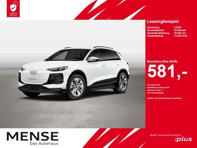 Audi Audi Q6 e-tron quattro 285 kW S-Line AHK Luft 4xSHZG im Leasing von Null-Leasing