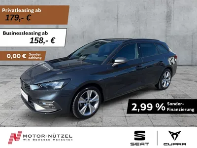 Seat Seat Leon ST 1.5 eTSI DSG FR-LINE LED+NAV+APP+ACC+SHZ im Leasing von Null-Leasing