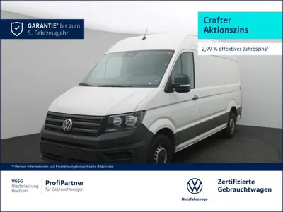VW Volkswagen Crafter Kasten mittlerer Radstand AHK Vorb. PDC ZV im Leasing von LeasingMarkt.de