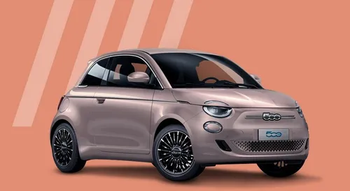 Fiat FIAT 500e - La Prima 42 kWh *großer Akku* inkl. Metallic - Mit Farbe in den Frühling! im Auto Abo von Null-Leasing