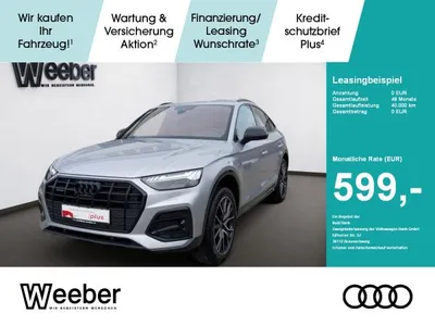 Audi Audi Q5 Sportback HUD*PANO*LEDER*AHK*LM20*MATRIX*NAVI*5J GAR im Leasing von LeasingMarkt.de