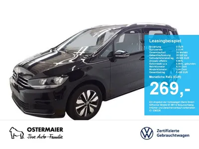 VW Volkswagen Touran MOVE 1.5TSI 150PS 7-SITZE ACC.5J-G.NAVI+V im Auto Abo von Null-Leasing