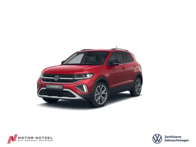 VW Volkswagen T-Cross 1.5 TSI DSG STYLE 5JG+MATRIX+NAV+AHK+ACC im Leasing von Null-Leasing