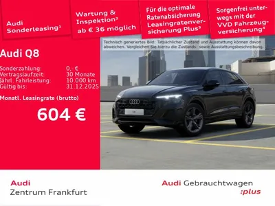 Audi Audi Q8 45 TDI quattro tiptronic Matrix-LED HuD air s im Auto Abo von Null-Leasing