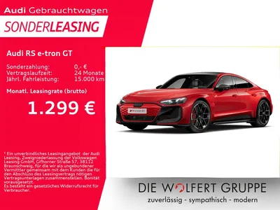 Audi Audi RS e-tron GT performance *24 Monate Garantie* im Leasing von Null-Leasing