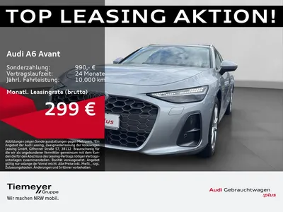 Audi Audi A6 Avant TDI Q PANO AHK MATRIX 360° BF-DISPLAY L im Leasing von Null-Leasing