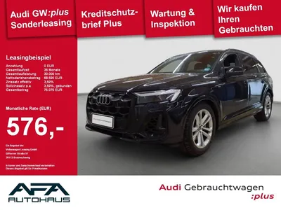 Audi Audi Q7 55 TFSI quattro tiptr. S-Line*Luft*AHK*Pano im Auto Abo von Mobile.de