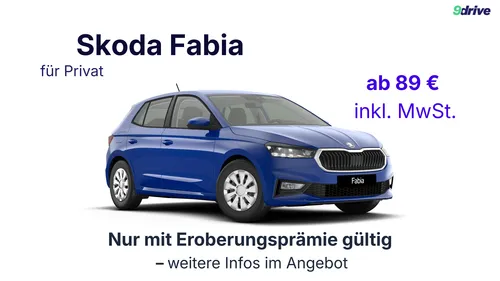 Skoda Skoda Skoda Fabia Selection 80 PS | Privatleasing-Angebot für Fahrer von Marken außerhalb des VW-Konzerns im Auto Abo von 9Drive