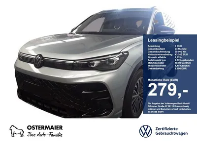 VW Volkswagen Tiguan R-LINE BLACK STYLE 2.0TDI 150PS DSG ACC.5 im Leasing von Null-Leasing