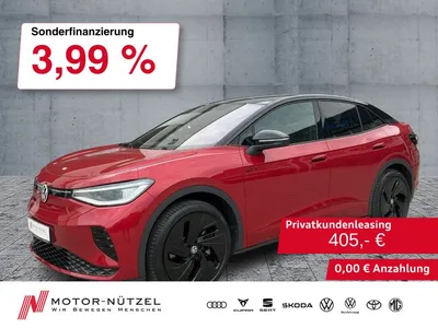 VW Volkswagen ID.5 GTX 220kW (82kWh) MATRIX+NAVI+AHK+ACC+SHZ im Leasing von Null-Leasing