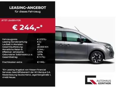 Nissan Nissan Townstar N-CONNECTA Kombi L1 130PS  Design/Navi im Auto Abo von LeasingTime
