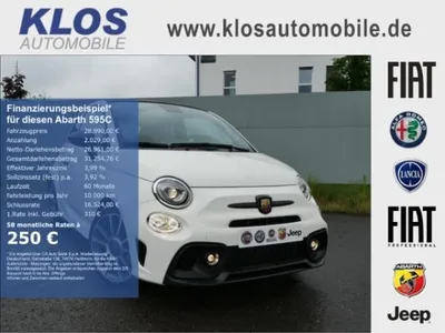 Abarth Abarth 595C 1.4 T-JET 165 PS MT TURISMO TECH APPLE CARPLAY im Auto Abo von LeasingMarkt.de