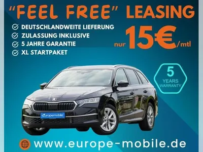 Skoda Skoda Octavia Combi SELECTION 2025 1.5 TSI mHEV 110kW DSG (UVP 47.452€/SOFORT) NAV/AHK/EASY.OPEN/ASSISTENZ/KAM/5J im Auto Abo von LeasingMarkt.de